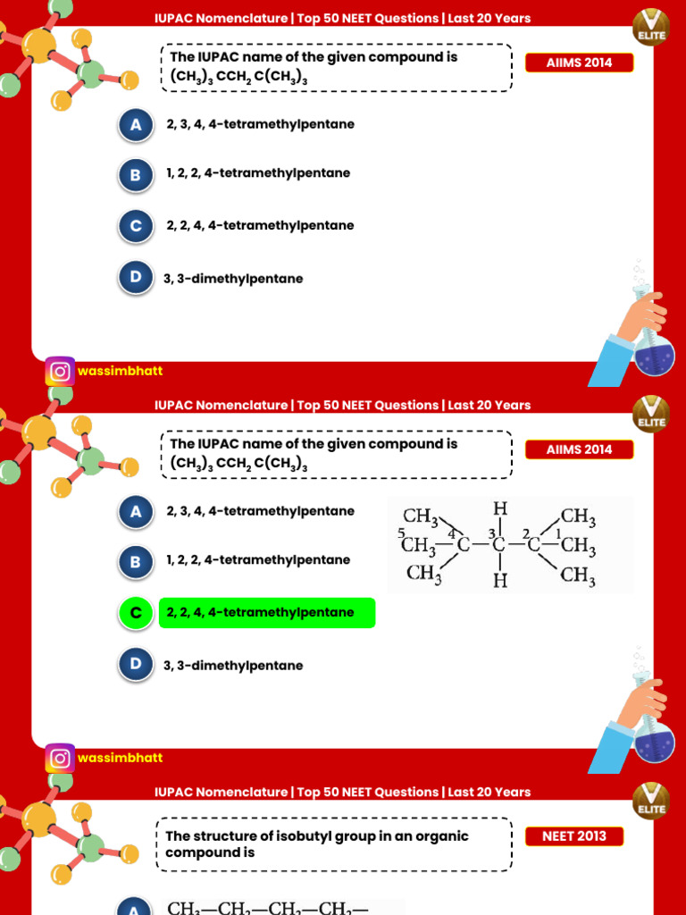 Pages From 16th+Mar+-+IUPAC+Nomenclature+ - +Top+50+NEET+Questions+ ...