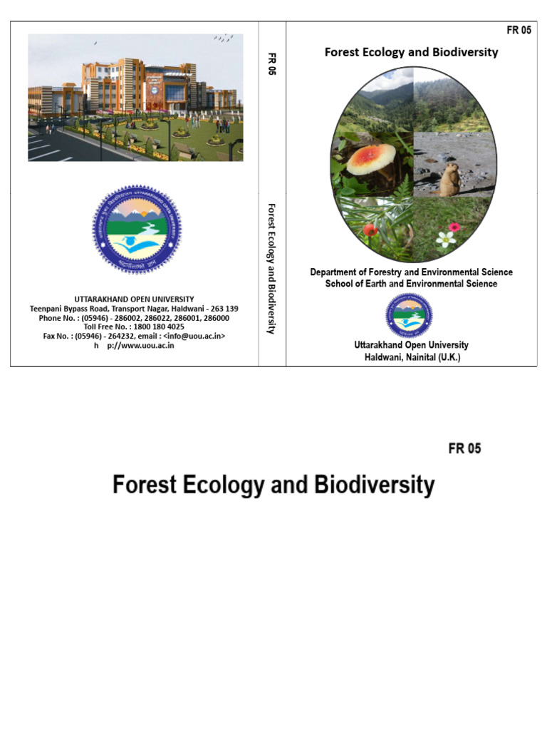 Forest Ecology and Biodiversity Overview | PDF | Ecology | Ecosystem