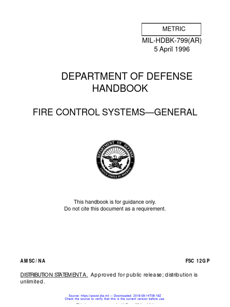Department of Defense Fire Control Systems | PDF | Fire Control System ...