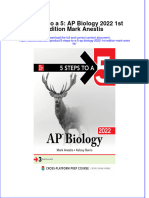 Textbook Ebook 5 Steps To A 5 Ap Biology 2022 1St Edition Mark Anestis All Chapter PDF