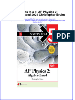 Textbook Ebook 5 Steps To A 5 Ap Physics 2 Algebra Based 2021 Christopher Bruhn All Chapter PDF
