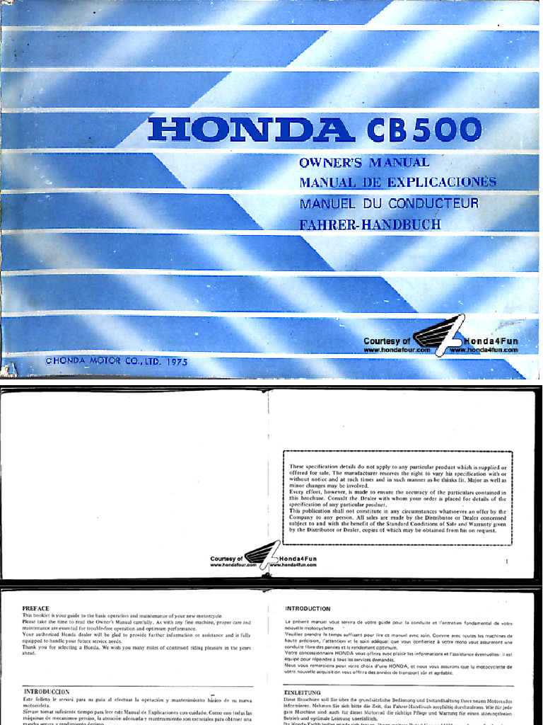 HONDA CB500F MANUAL PDF intelligence overview