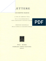 (Edizione Nazionale Delle Opere Di Giuseppe Parini) Giuseppe Parini (Autore) - Corrado Viola (Curatore) - Lettere-Fabrizio Serra Editore (2013)