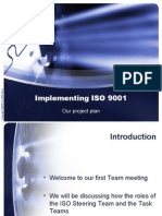 Implementing ISO 9001 2008