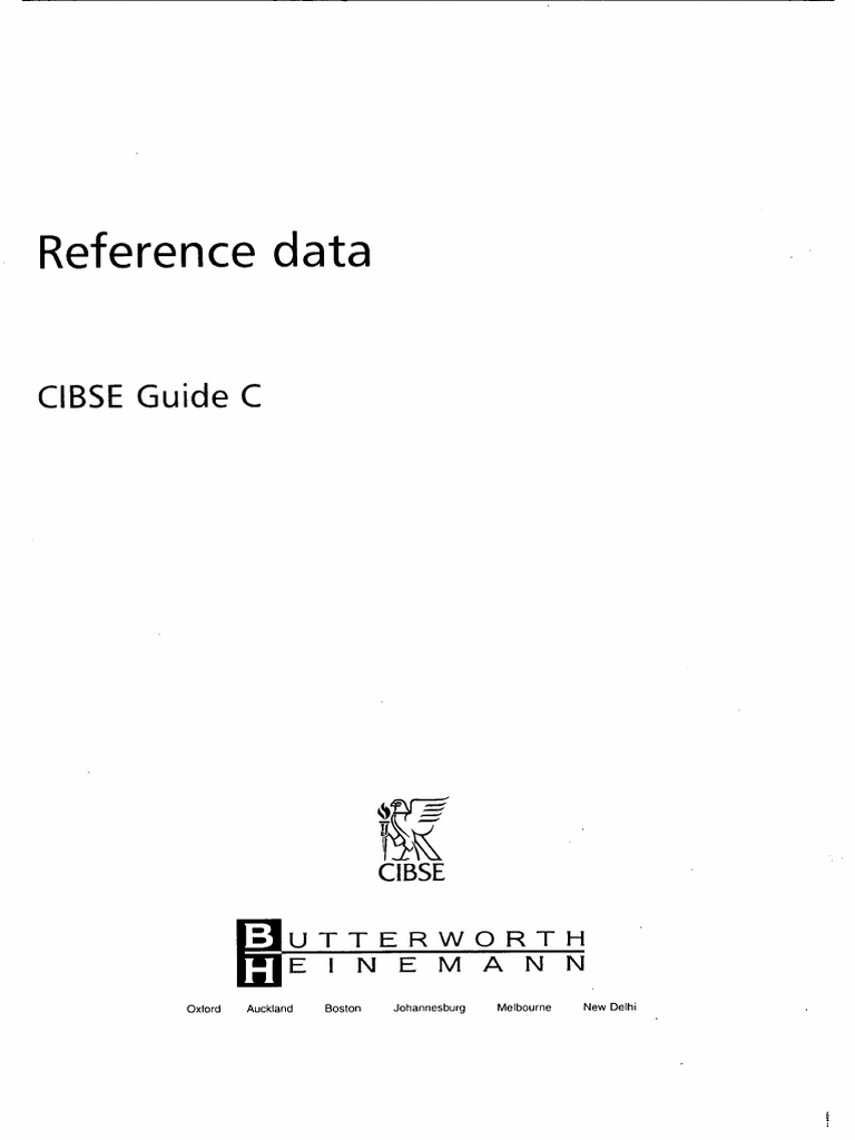 Cibse Guide C (2 of 7) | PDF | Pressure | Steam