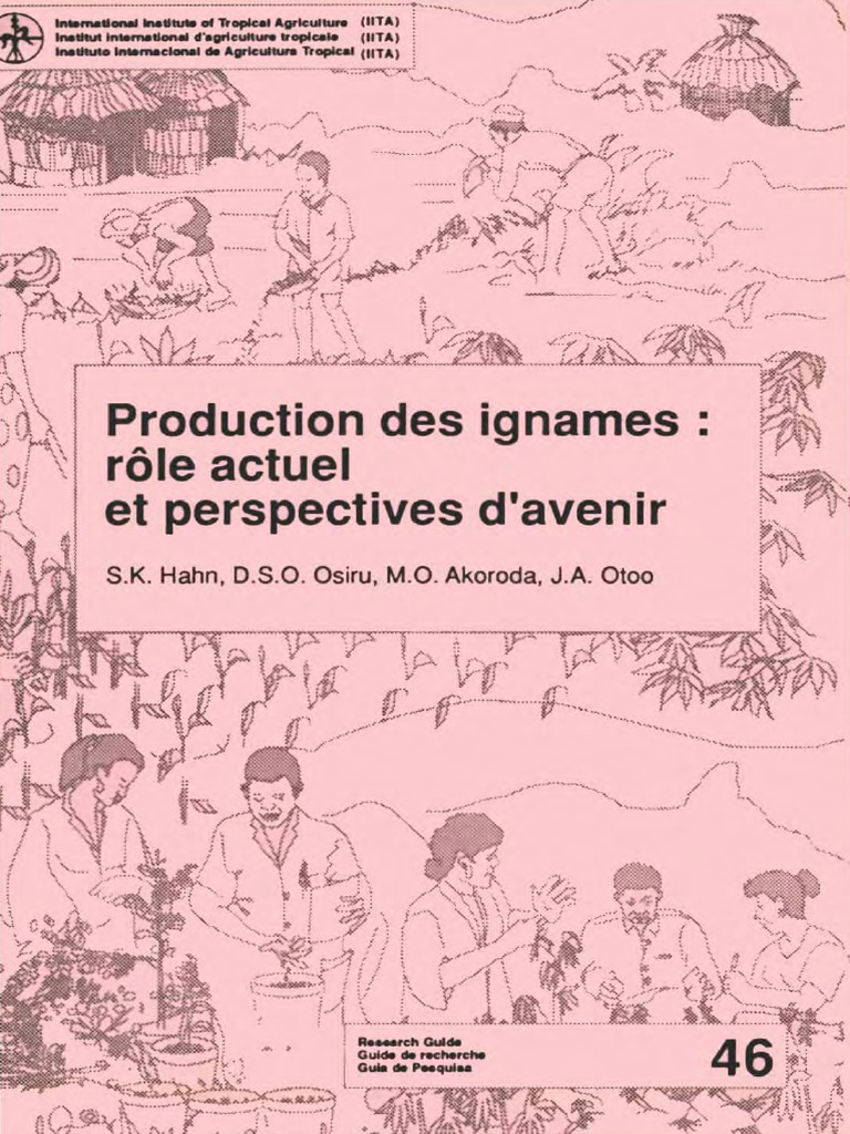 Production et avenir des ignames | PDF | Botanique | Plantes
