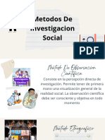 Metodos de Investigacion Social