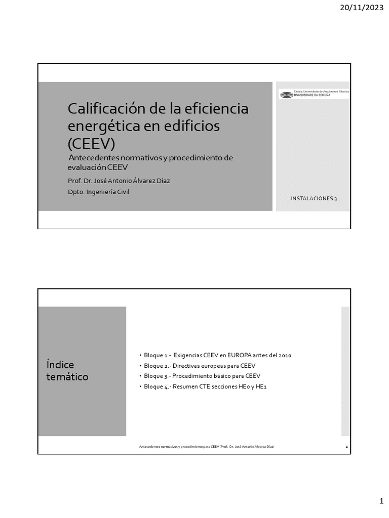 Resumen Entorno Normativo CEEV (2023) Jaad | PDF | Uso eficiente de ...