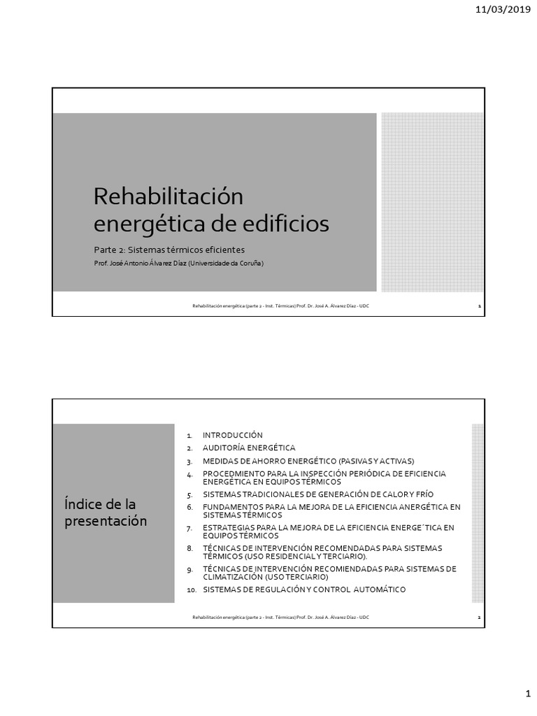 Eficiencia Energética en Edificios | PDF | Uso eficiente de energía | Calor