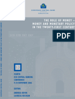 Role of Money en 2008 en