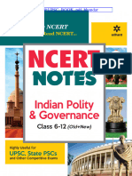 Arihant NCERT Notes Indian Polity & Governance Vaibhav Anand Bhardwaj
