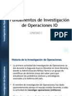 Fundamentos de Investigación de Operaciones IO