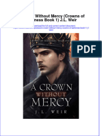 Textbook Ebook A Crown Without Mercy Crowns of Darkness Book 1 J L Weir All Chapter PDF