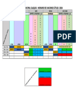 Horario 2024 - Academia Municial