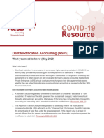 AcSB COVID 19 Resource ASPE Debt Modification