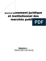 Cadre Juridique Et Institutionnelle MP