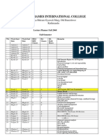 Lecture Planner Fall 2068-69 - Final