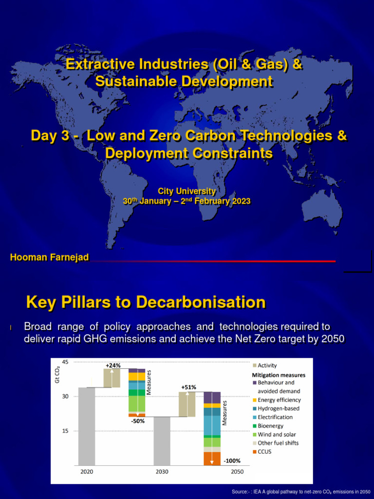 Decarbonization Strategies in Oil & Gas | PDF | Renewable Energy ...