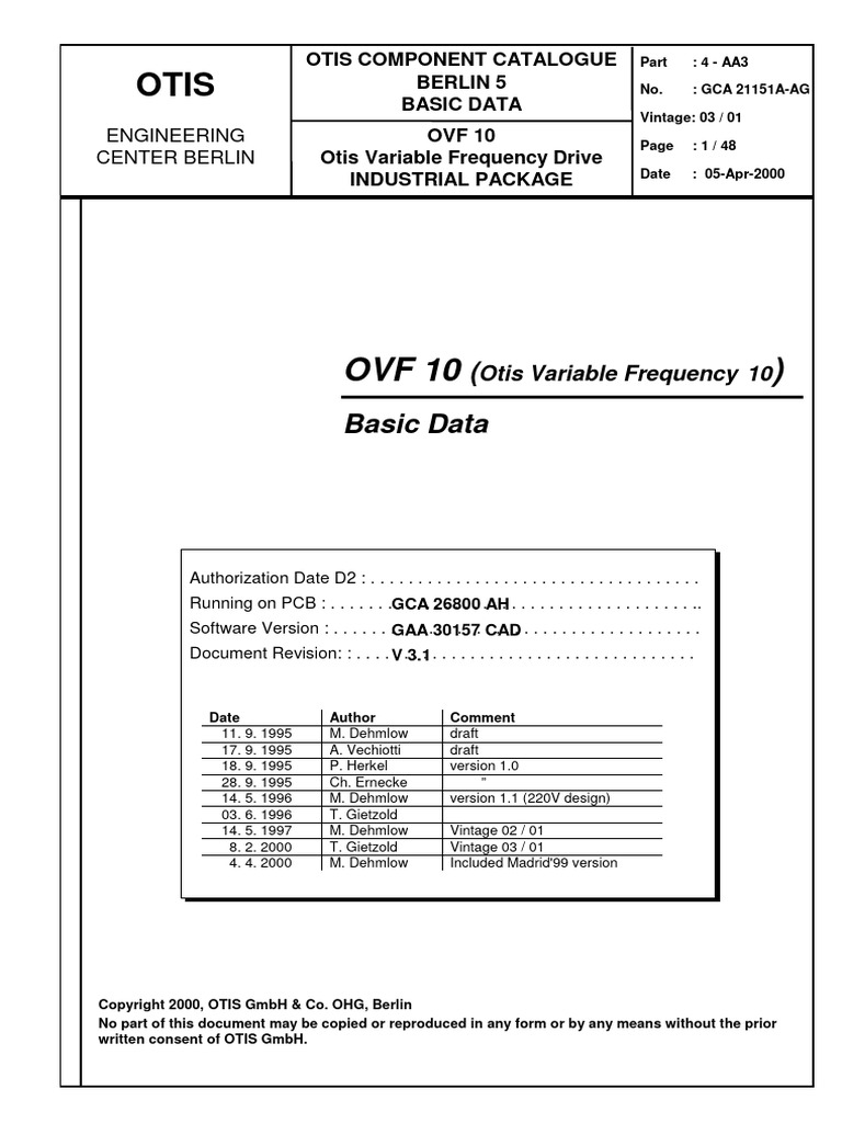 OVF-10 Basic Data | Download Free PDF | Power Inverter | Capacitor
