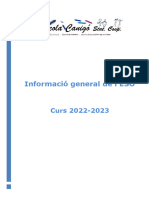 Dossier ESO Curs 2022-2023