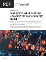 Mckinsey Scaling Gen Ai in Banking Choosing The Best Operating Model