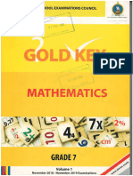 Golden Keys Mathematics Grade 7