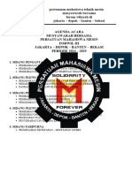 Agenda Acara Mubes