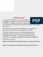 INTRODUCTION Le Contrat D'assurance