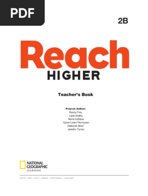 Reach Higher Teacher's Book Level 2B | PDF | Phonics | Human