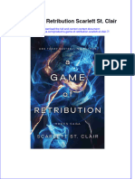 Textbook Ebook A Game of Retribution Scarlett ST Clair 7 All Chapter PDF
