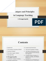 Techniques and Principles in Language Teaching: 6. Desuggestopedia