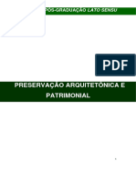 Preservação Arquitetônica e Patrimonial 1