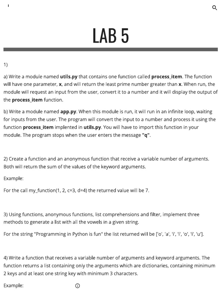 Lab 5 | PDF