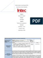 Planificación de Implementación Didáctica de La Biología