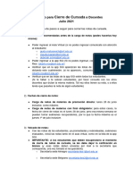 Instructivo para Cierre de Notas de Cursada A DOCENTE