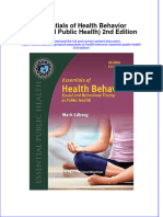 Textbook Ebook Essentials of Health Behavior Essential Public Health 2Nd Edition All Chapter PDF
