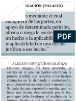 Alegato - Procesal Civil