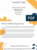 Middle Range Theory KLPK 5