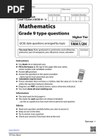 Pearson Edexcel Level 1level 2 GCSE (9 - 1)