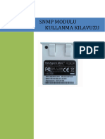 SNMP Kurulum Ve Kullanma K - Lavuzu V1.0.1