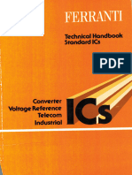 1985 Ferranti Technical Handbook Standard ICs 198503