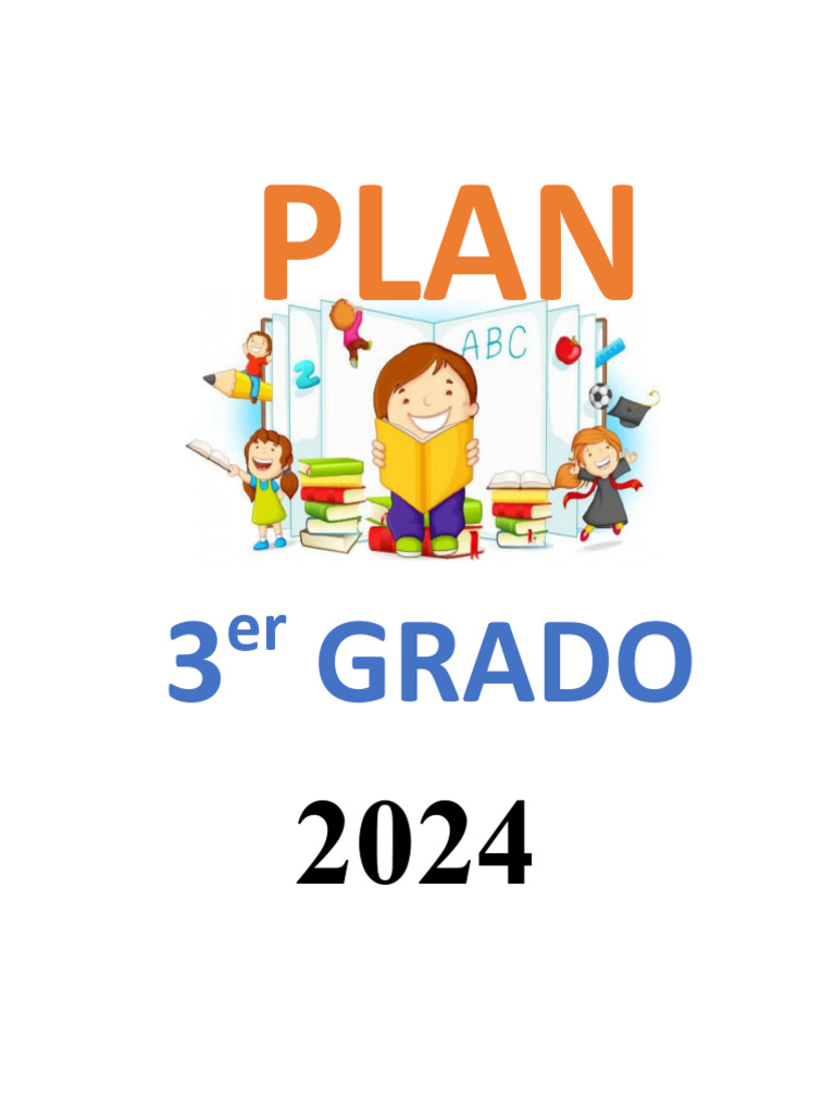 Plan Lector 2024 para Tercer Grado | PDF | Maestros | Cognición