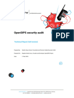 Opensips Audit