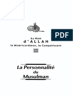 La Personnalite Du Musulman Text