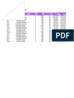 Plantilla Control de Ventas