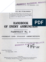 Handbook of Enemy Ammunition Pamphlet 3