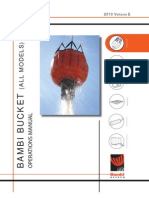 2010 Bambi Bucket Operations Manual Ve (All Models)