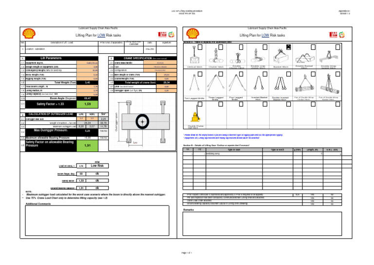 LSC AP Lifting Hoisting Procedure Guide | PDF | Crane (Machine ...