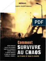 Comment Survivre Au Chaos, en France Et Dans Le Monde - Joseph Martineau (2024, Résiac) - PDF - RiftReturn