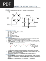 Variable DC Supply